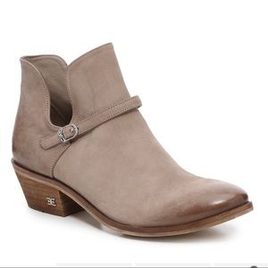 Sam Edelman putty leather boots